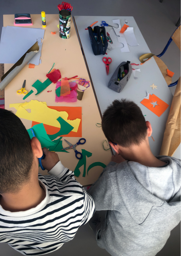 Atelier à l’école primaire de Marguerittes